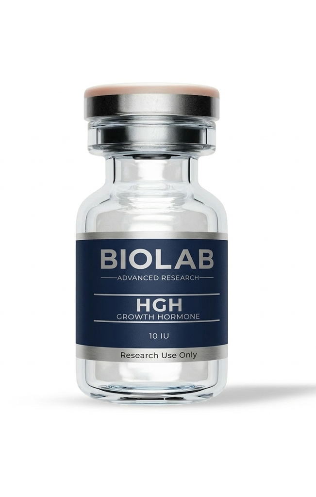HGH — Growth Hormone 10 IU | Research Use Only - Peptide Hormone