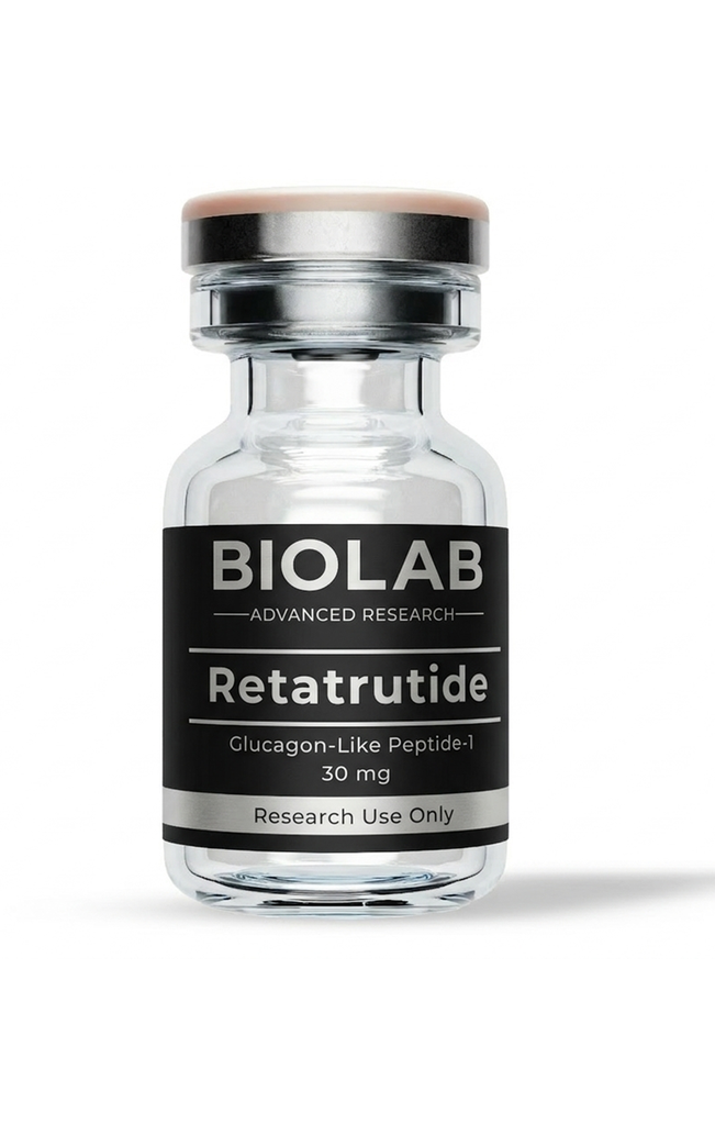 RETATRUTIDE 30 mg | Research Use Only -Péptido metabólico — Agonista triple
GLP-1/GIP/Glucagó