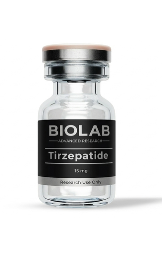 TIRZEPATIDE
15 mg | Research Use Only - Péptido metabólico — Agonista dual
GLP-1/GIP